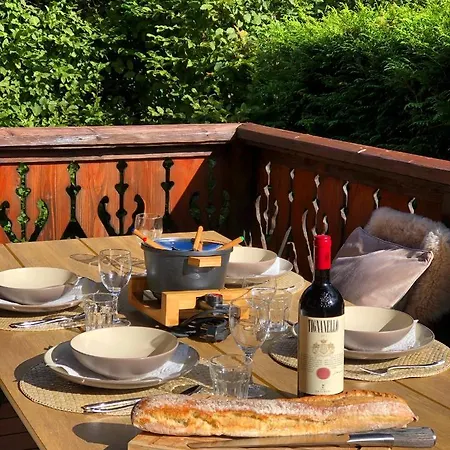 샬레 Alpine Retreat With Mont Blanc View, Chamonix, Private Parking *